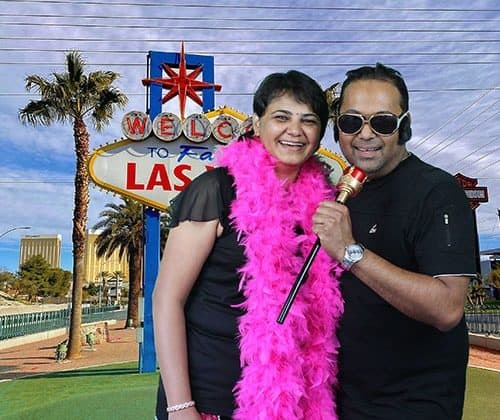 Inside Green Screen Photo Booth